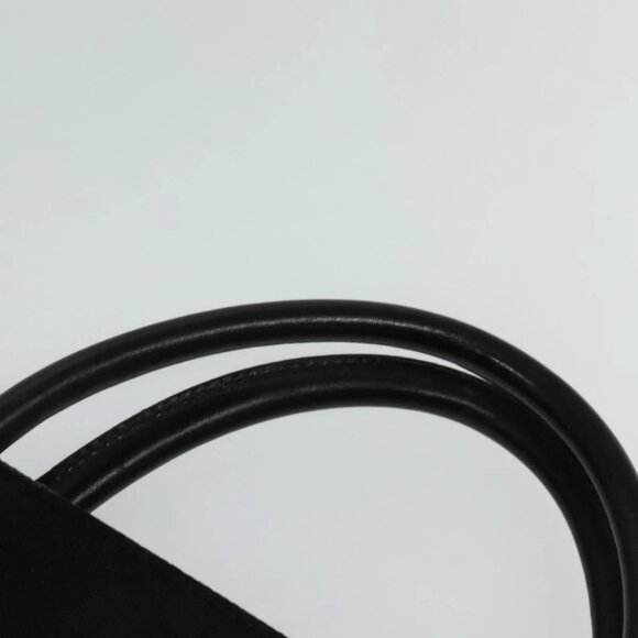 GUCCI GG Canvas Hand Bag Black Silver 015 3708 Auth - Picture 9 of 16